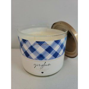 Bath & Body Works Gingham Large 3-Wick 14.5 oz Candle